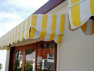 Bull-Nose wedge Awnings South Africa